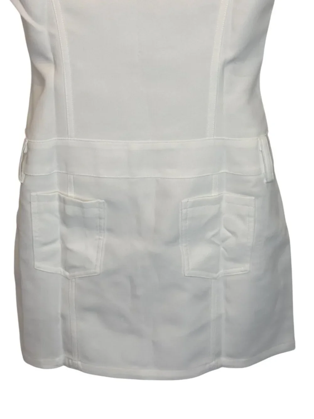 Amanda Uprichard White Bianca Dress NWOT - Size S - Picture 6 of 9